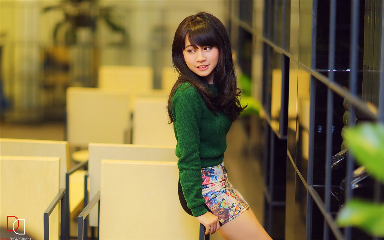 Reine und schöne junge asiatische Mädchen HD-Wallpaper  Kollektion (4) #19 - 1280x800