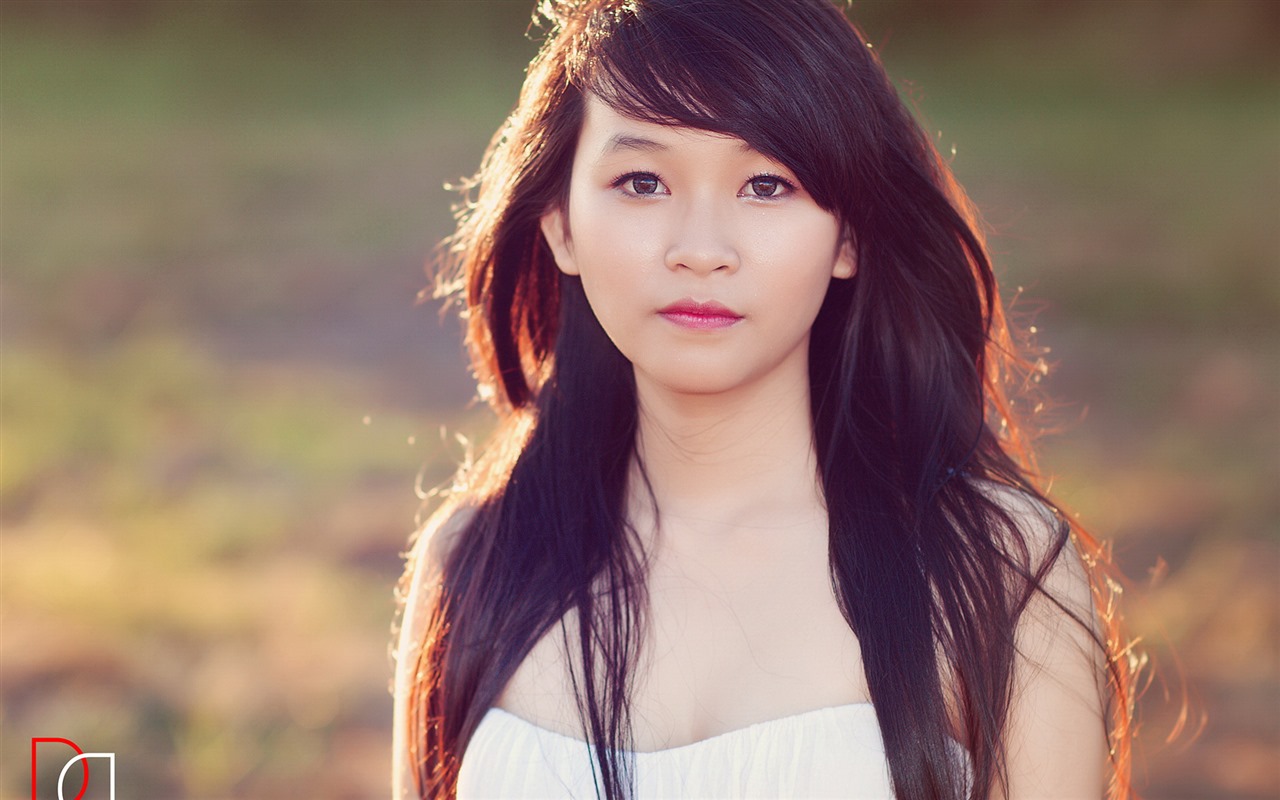 Čistá a krásná mladá Asiatka kolekce HD tapety na plochu (4) #25 - 1280x800