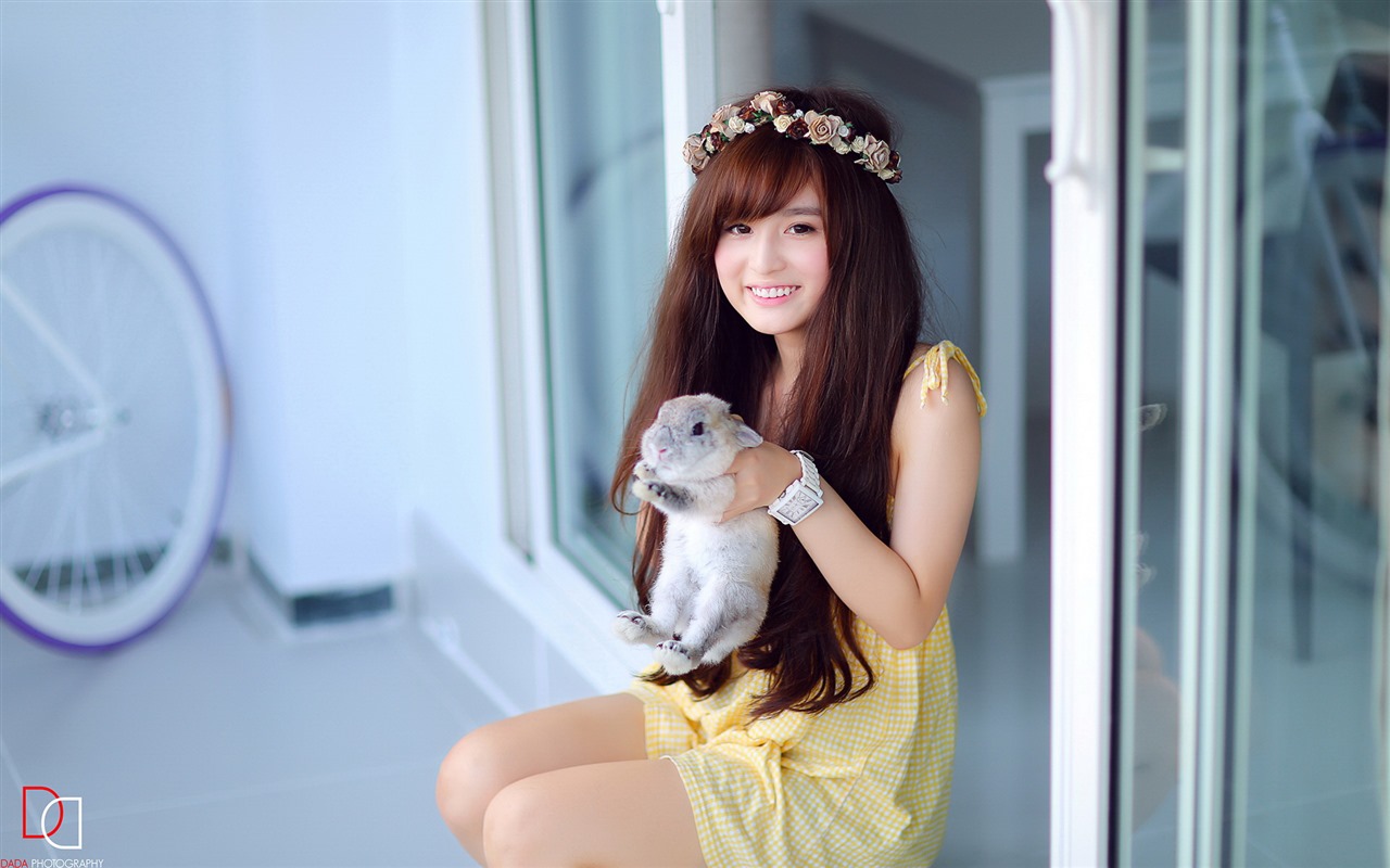 Reine und schöne junge asiatische Mädchen HD-Wallpaper  Kollektion (5) #23 - 1280x800