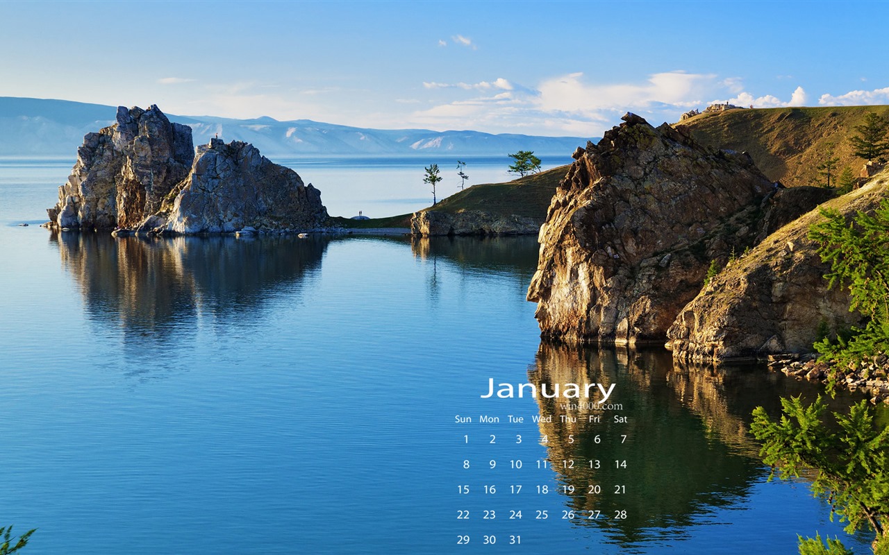 Januar 2017 Kalender Hintergrund (1) #3 - 1280x800