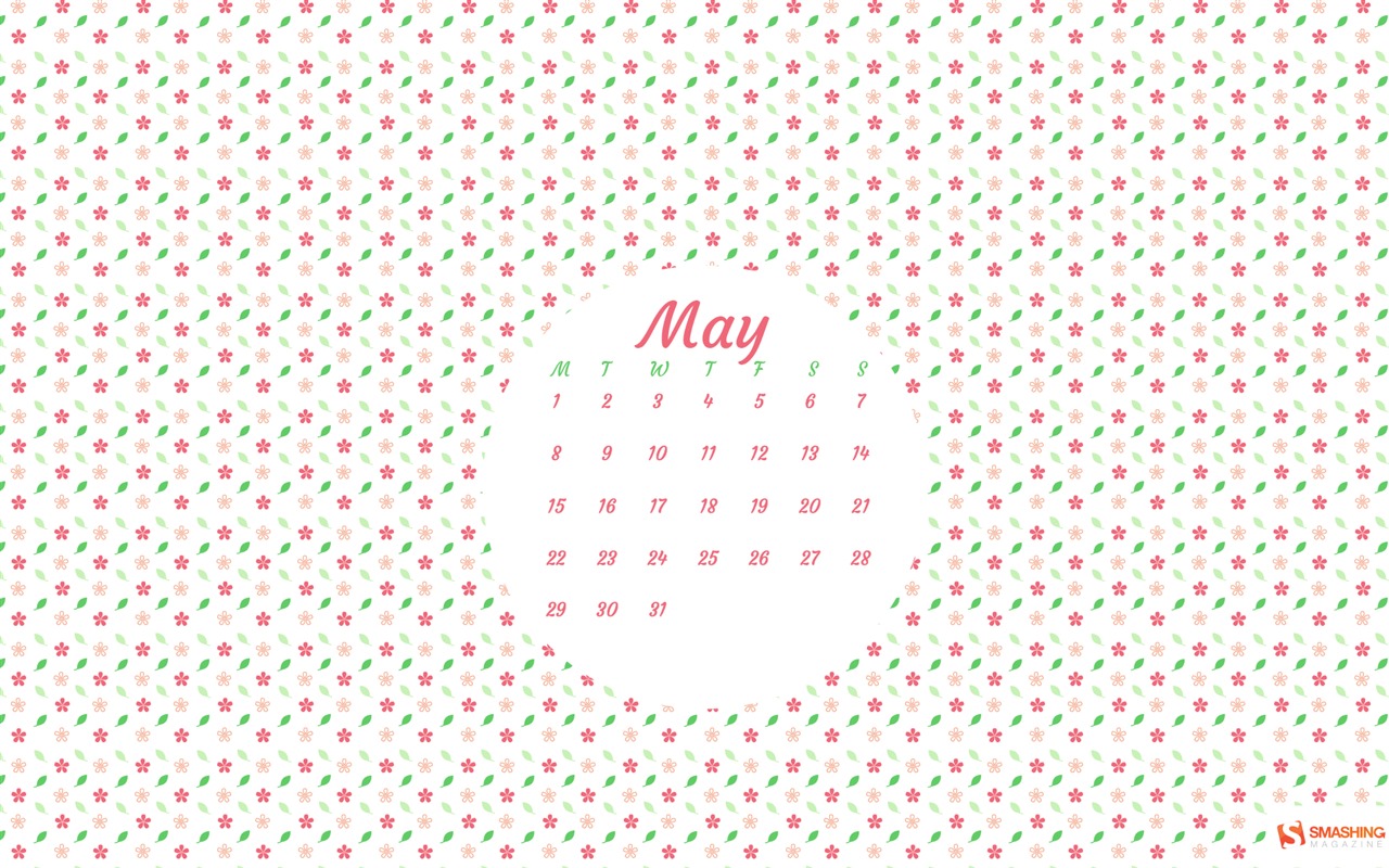Fondo de pantalla del calendario de mayo de 2017 #8 - 1280x800