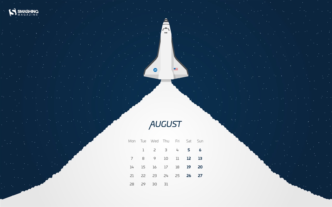 August 2017 Kalender Tapete #13 - 1280x800