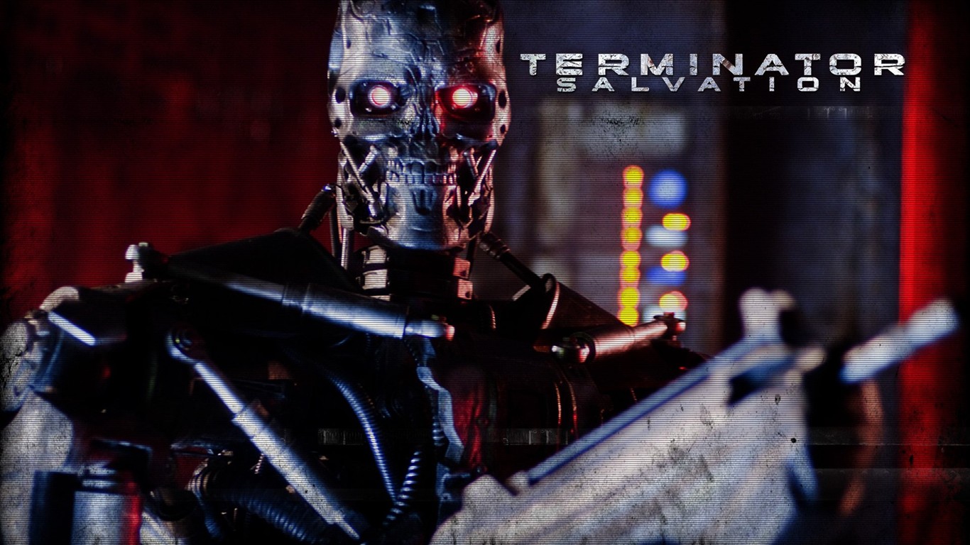 Terminator 4 Fondos de pantalla del disco #5 - 1366x768