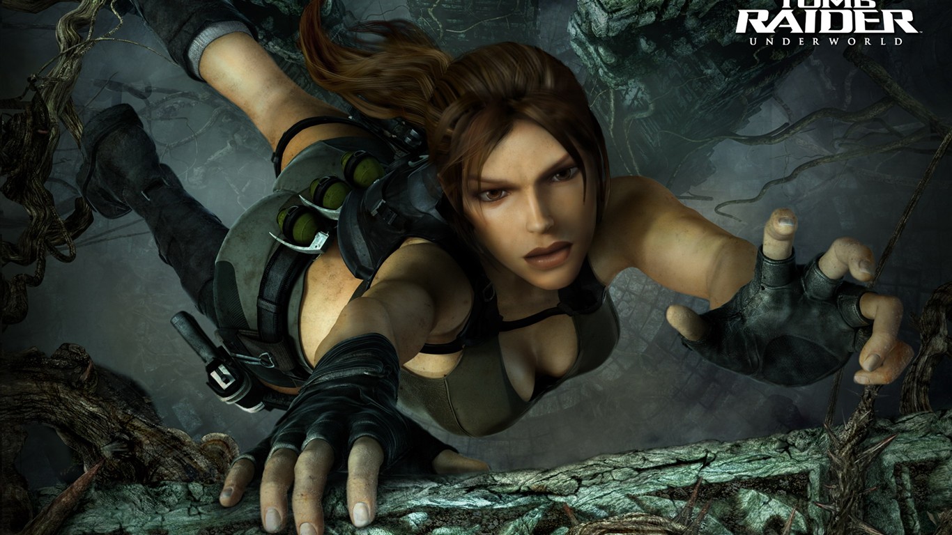 Лара Крофт Tomb Raider Underworld 8 #3 - 1366x768
