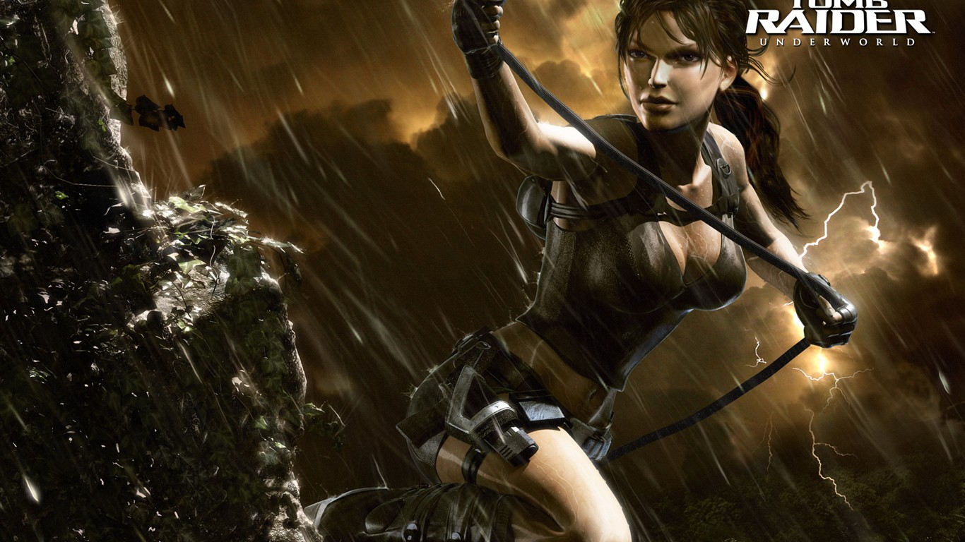 Лара Крофт Tomb Raider Underworld 8 #4 - 1366x768
