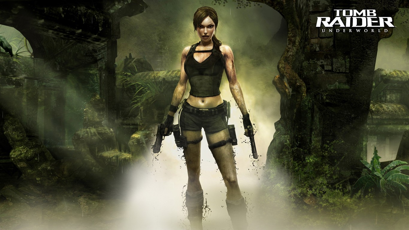 Лара Крофт Tomb Raider Underworld 8 #10 - 1366x768