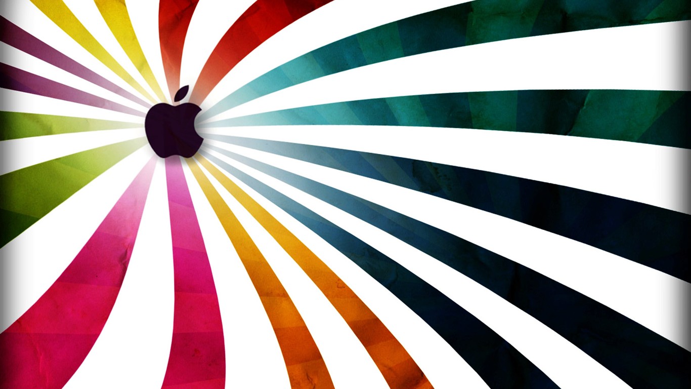 Apple Creative Design Tapeten #2 - 1366x768