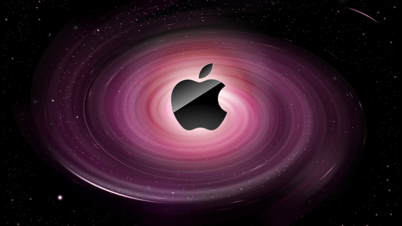 Apple Creative Design Tapeten #3 - 1366x768