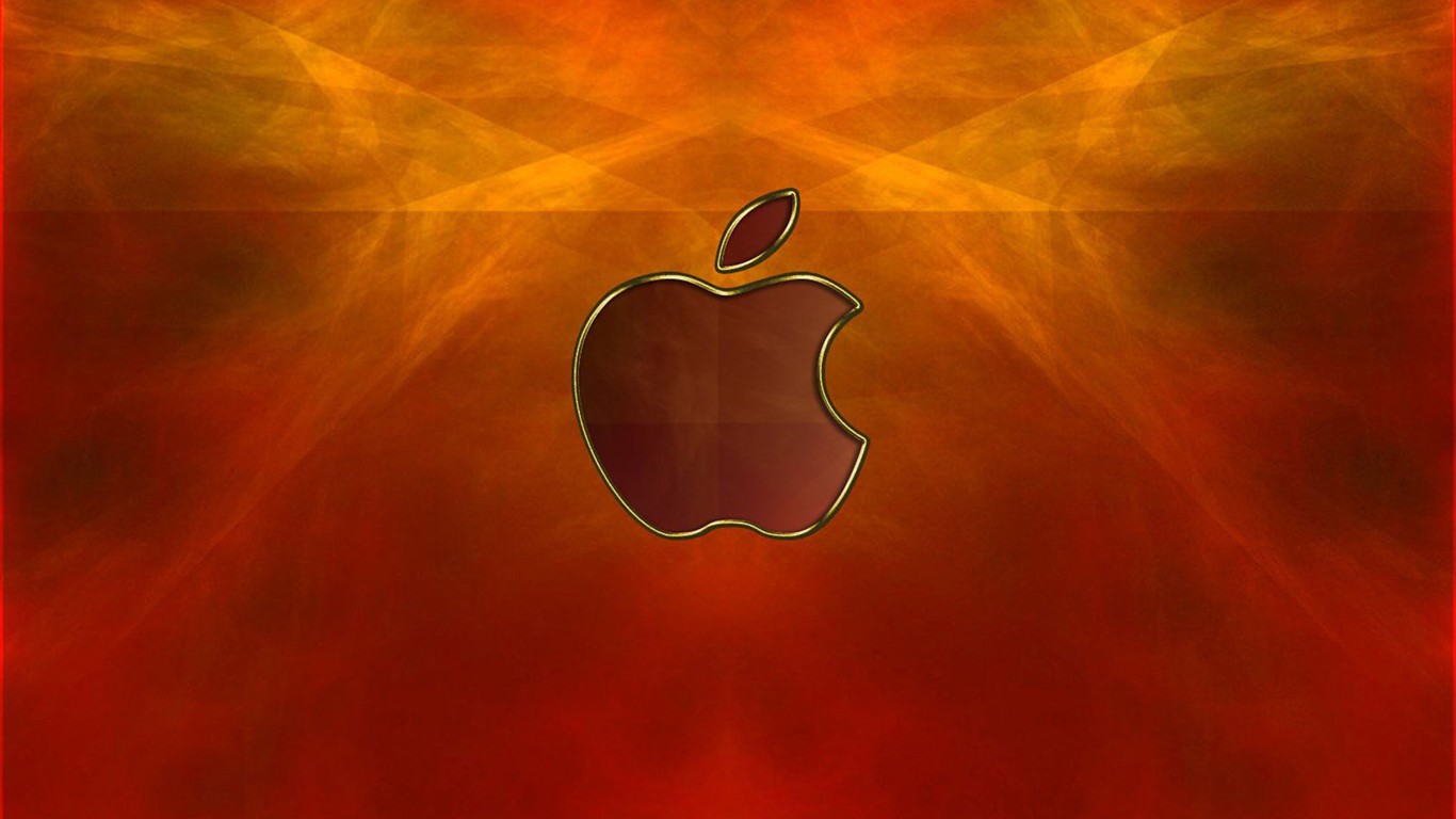 Apple Wallpaper Diseño Creativo #25 - 1366x768
