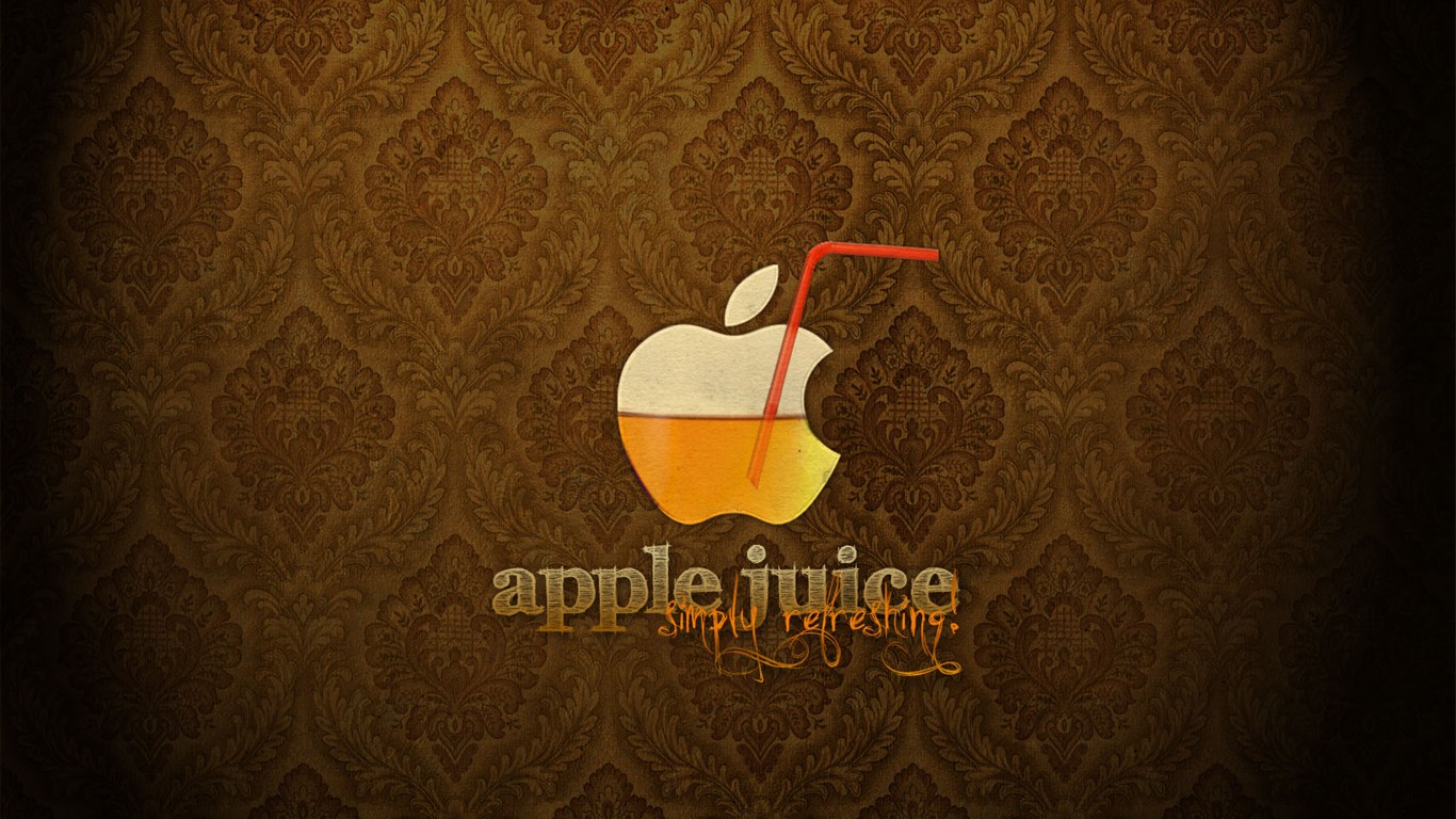 Apple Wallpaper Diseño Creativo #26 - 1366x768