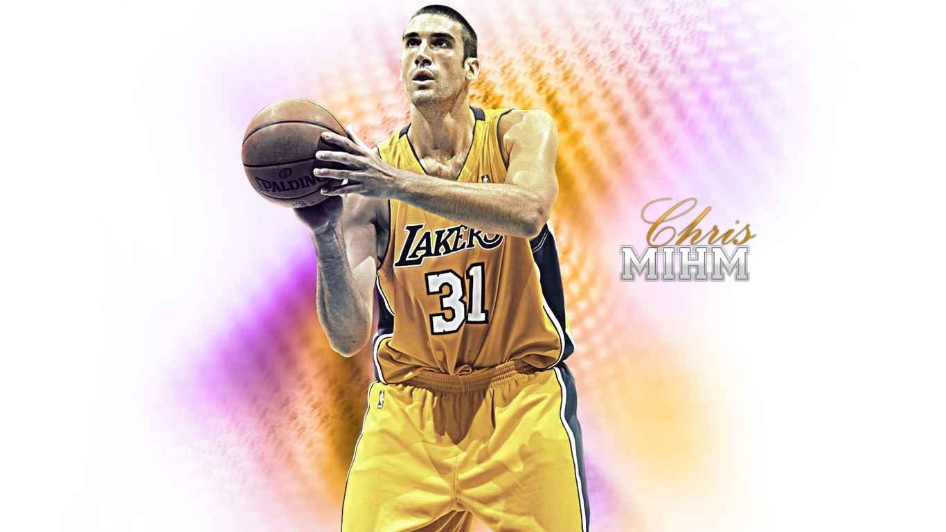Los Angeles Lakers Official Wallpaper #5 - 1366x768