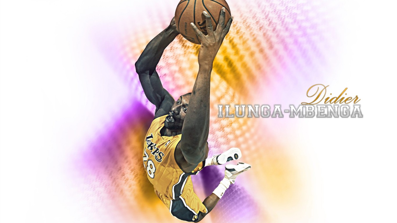 Los Angeles Lakers Oficiální Wallpaper #9 - 1366x768