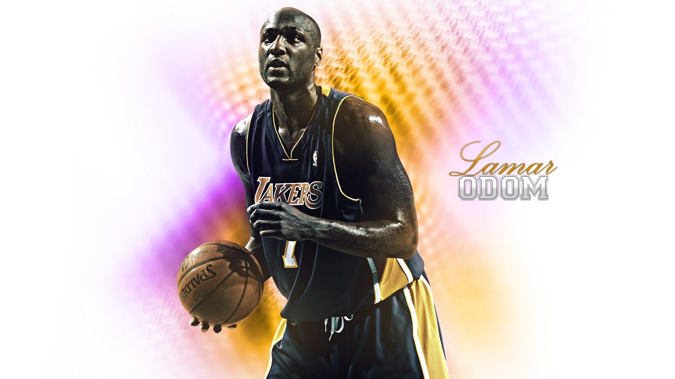 Los Angeles Lakers Wallpaper Oficial #17 - 1366x768
