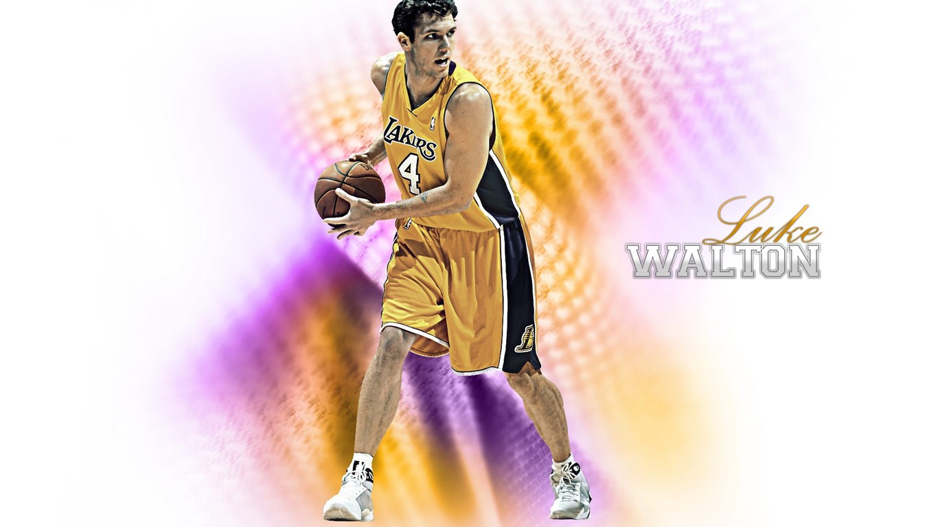 Los Angeles Lakers Wallpaper Oficial #19 - 1366x768