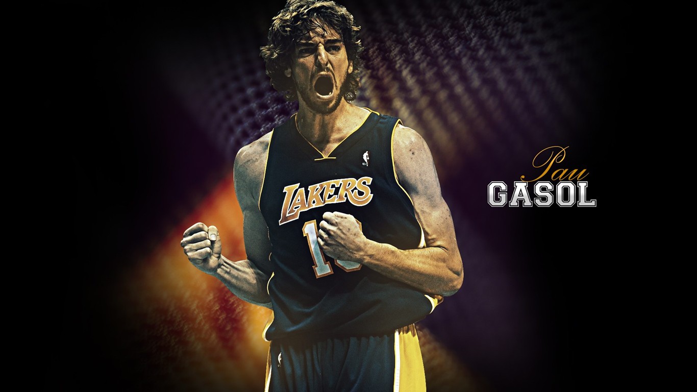 Los Angeles Lakers Wallpaper Oficial #20 - 1366x768