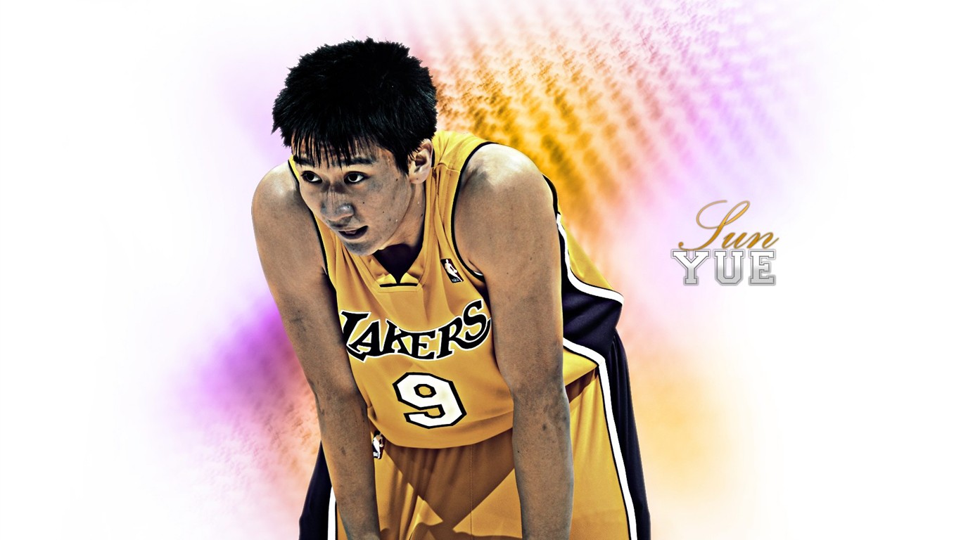 Los Angeles Lakers Wallpaper Oficial #25 - 1366x768