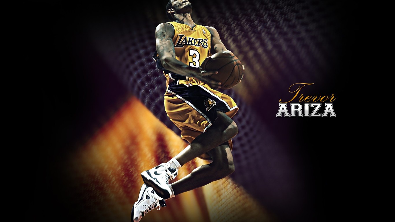 Los Angeles Lakers Wallpaper Oficial #26 - 1366x768
