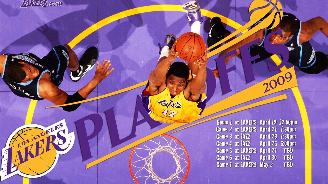 NBA2009 Campeón Wallpaper Lakers #8 - 1366x768