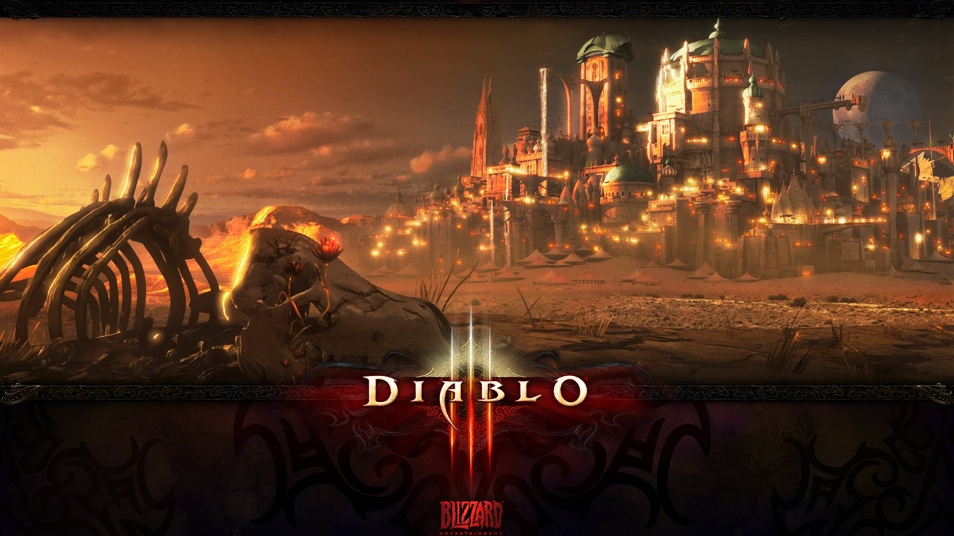 Diablo 3 krásná tapeta #7 - 1366x768