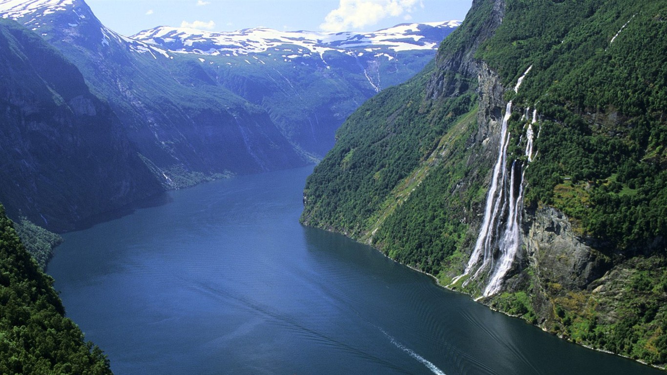 Schöne Landschaft Tapeten Alben #1 - 1366x768