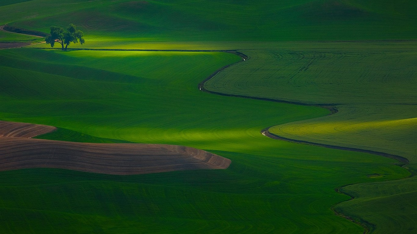 Hermoso paisaje de fondo de pantalla álbumes #20 - 1366x768