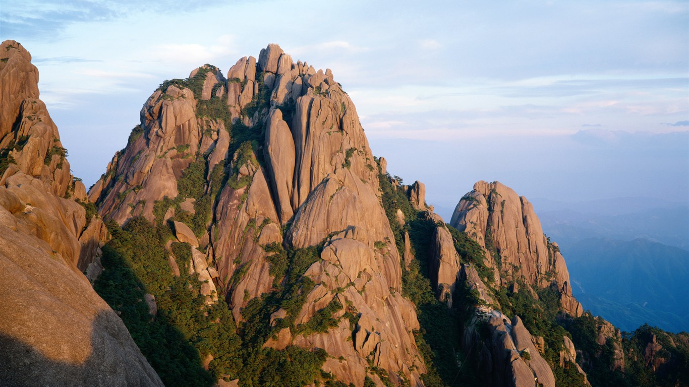 Exquisito fondos de escritorio de paisaje chino #2 - 1366x768