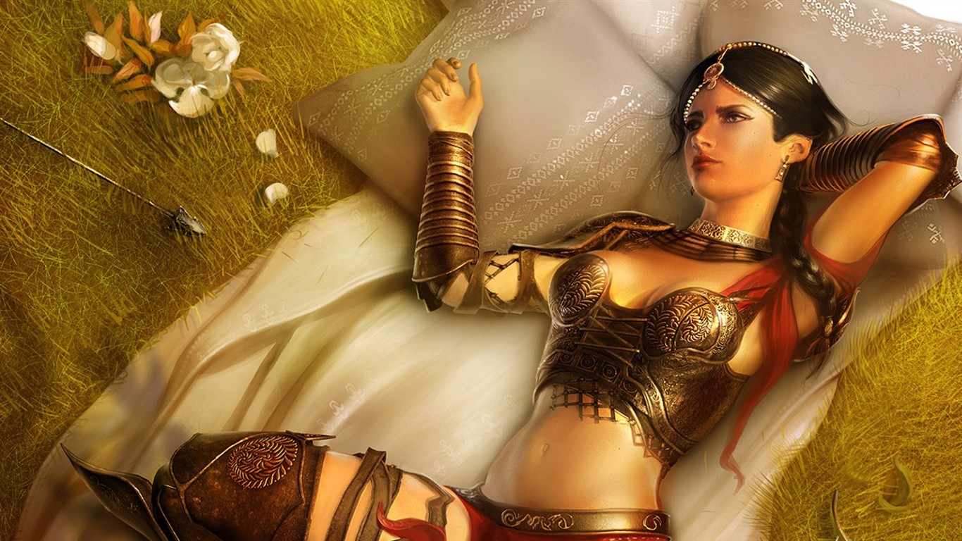 Prince of Persia full range of wallpapers #27 - 1366x768