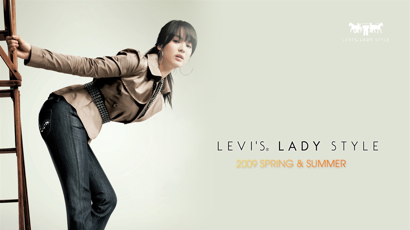 2009 Levis 여자 배경 화면 #17 - 1366x768
