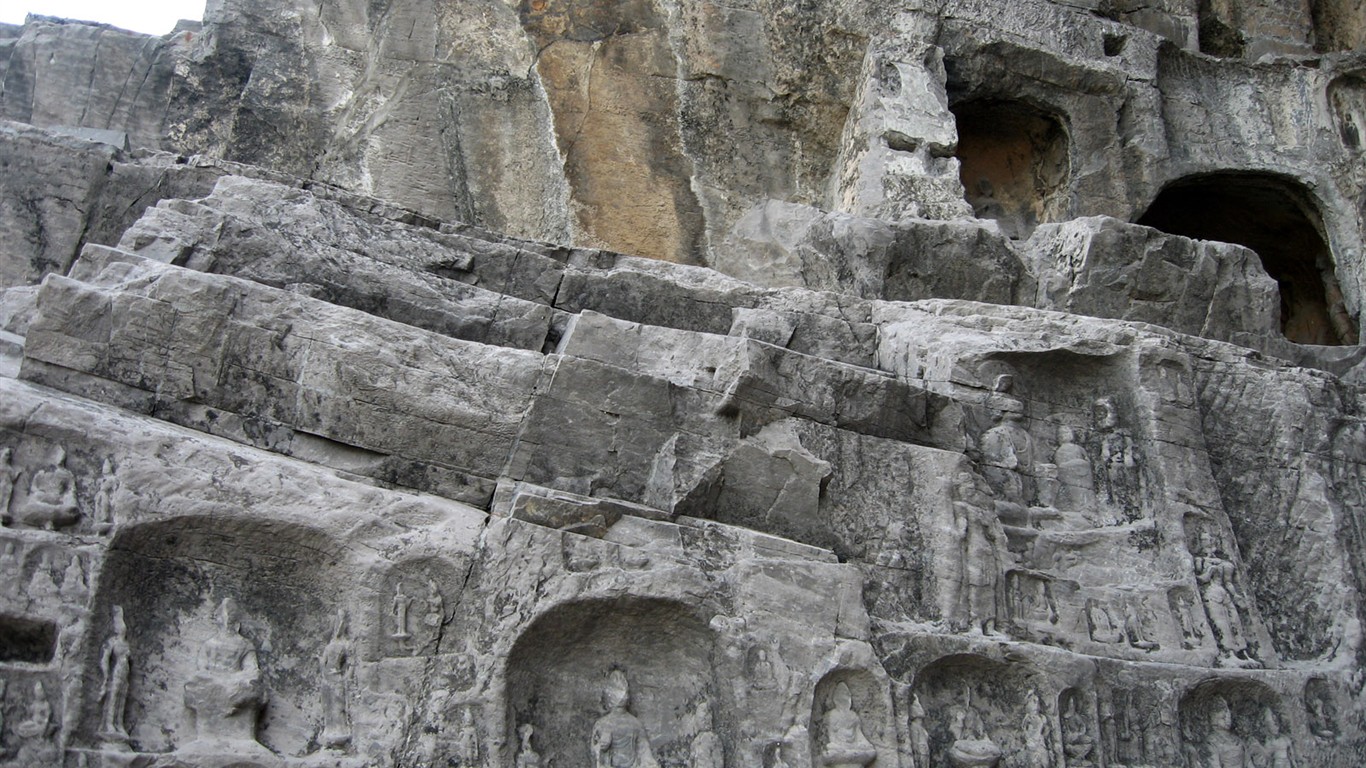 Luoyang, Longmen Grottoes Wallpaper #8 - 1366x768