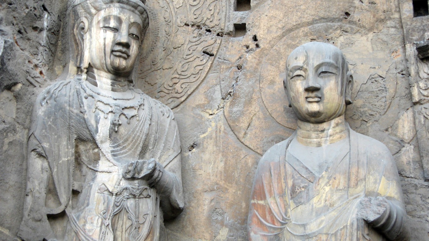 Luoyang, Longmen Grottoes Wallpaper #15 - 1366x768