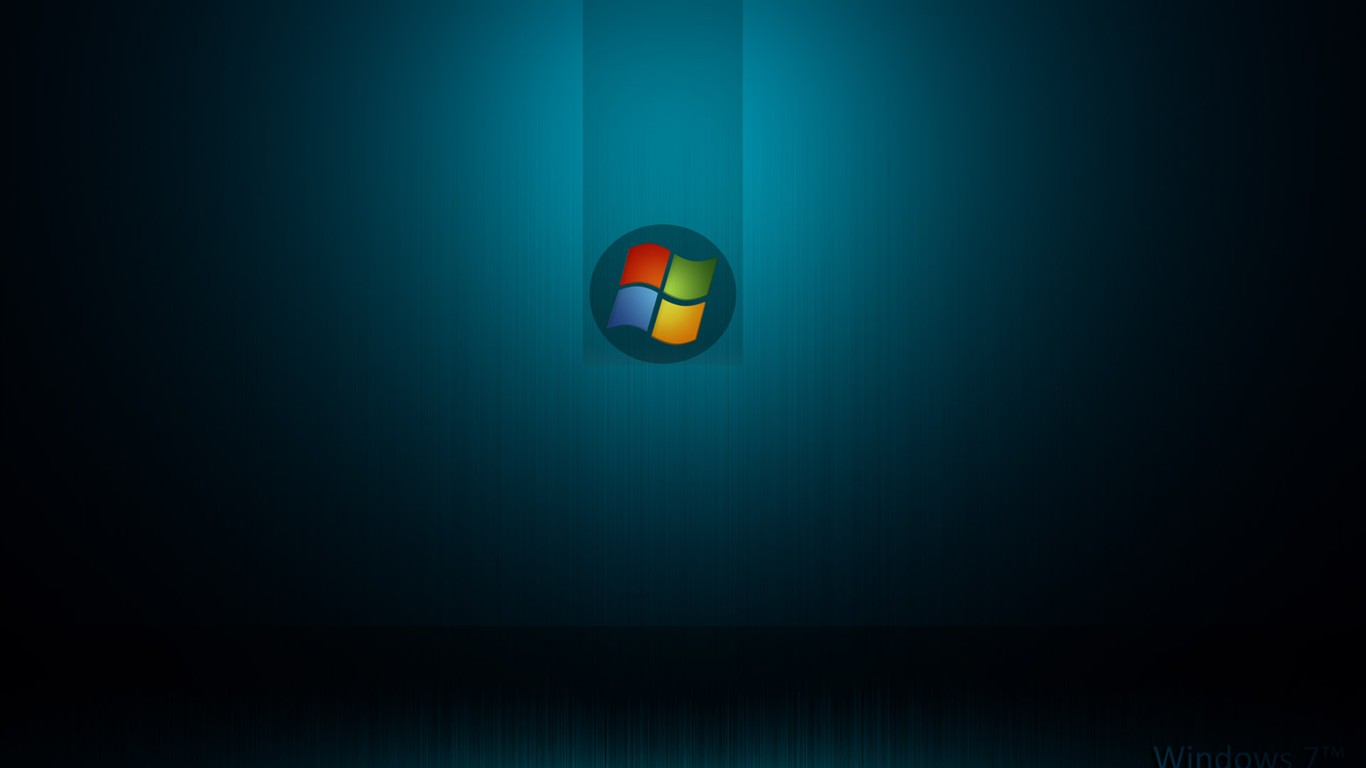 공식 버전 Windows7 벽지 #9 - 1366x768