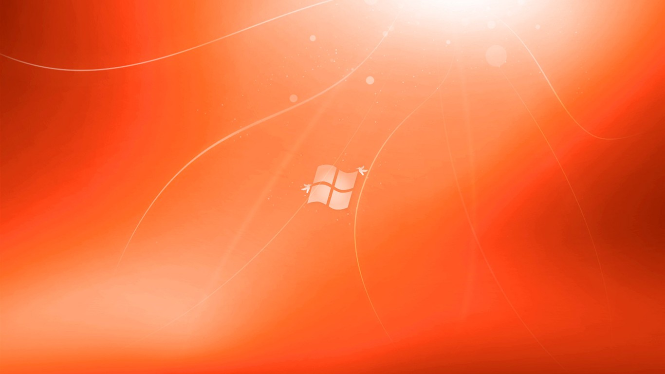 Version officielle Windows7 Fond d'écran #18 - 1366x768