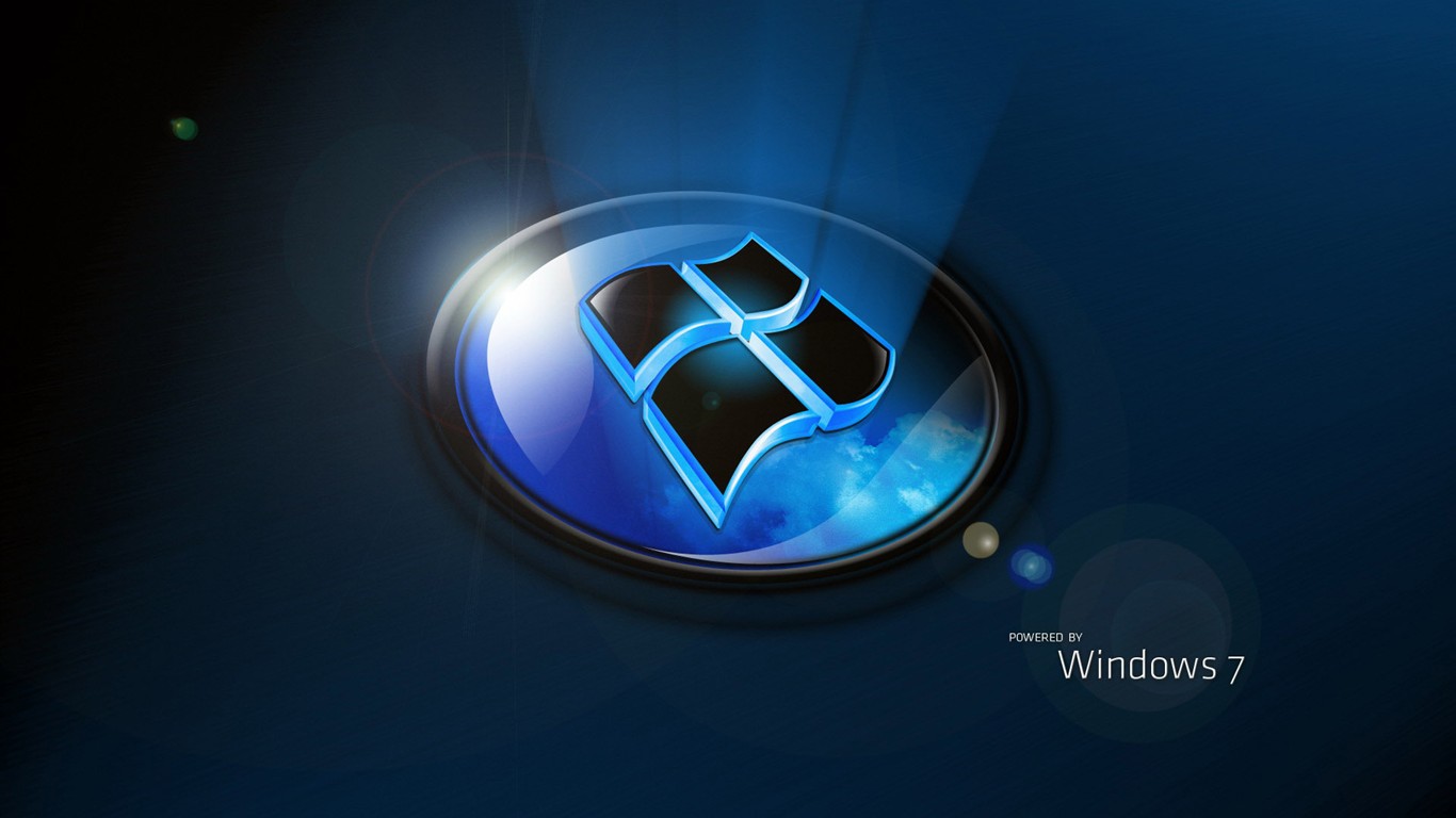 Version officielle Windows7 Fond d'écran #22 - 1366x768