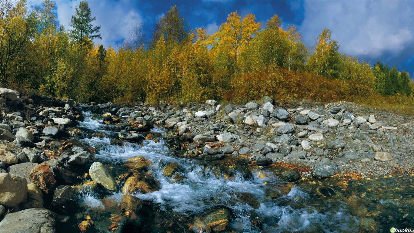 シベリアの美しい自然の風景 #18 - 1366x768