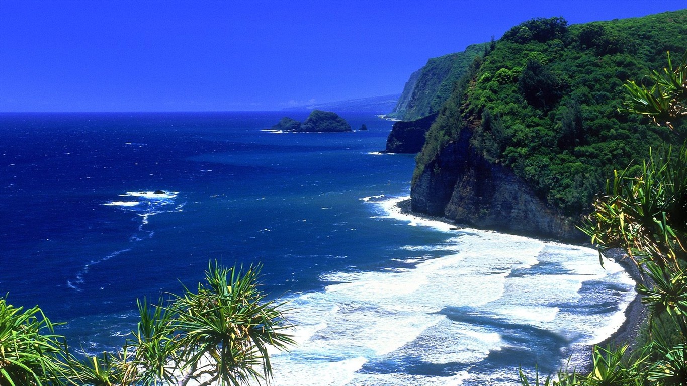 paysages plage hawaïenne #10 - 1366x768