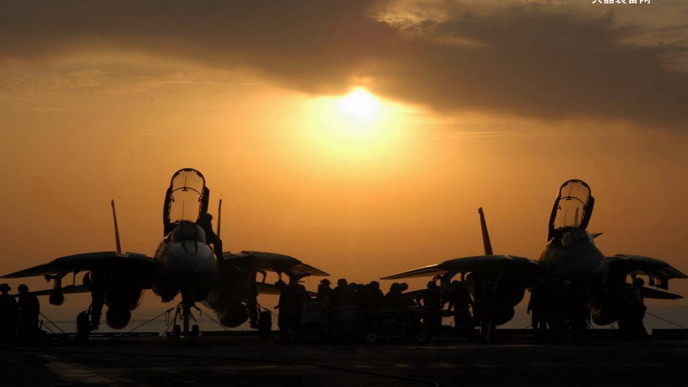 Estados Unidos Armada de combate F14 Tomcat #4 - 1366x768