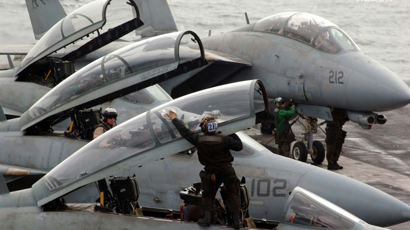 美国海军F14雄猫战斗机27 - 1366x768