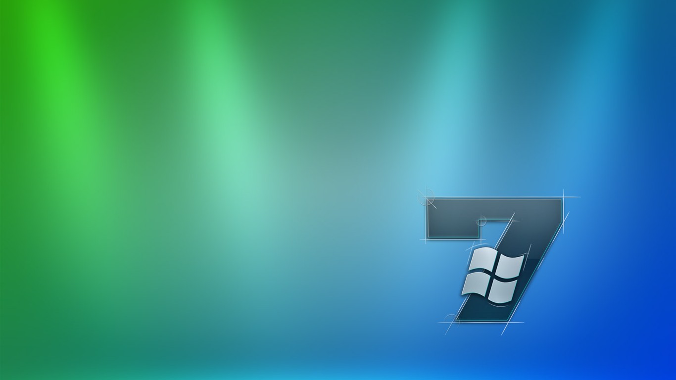 Windows7 téma tapetu (1) #21 - 1366x768