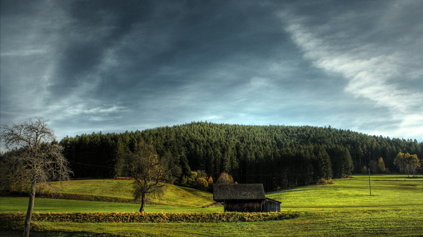 Representación de paisajes Fondos de pantalla HD #2 - 1366x768