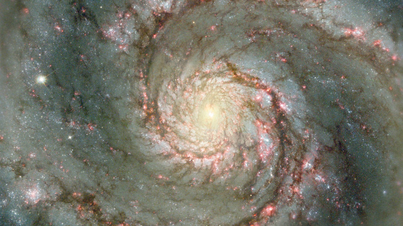 Hubble Star Wallpaper #3 - 1366x768