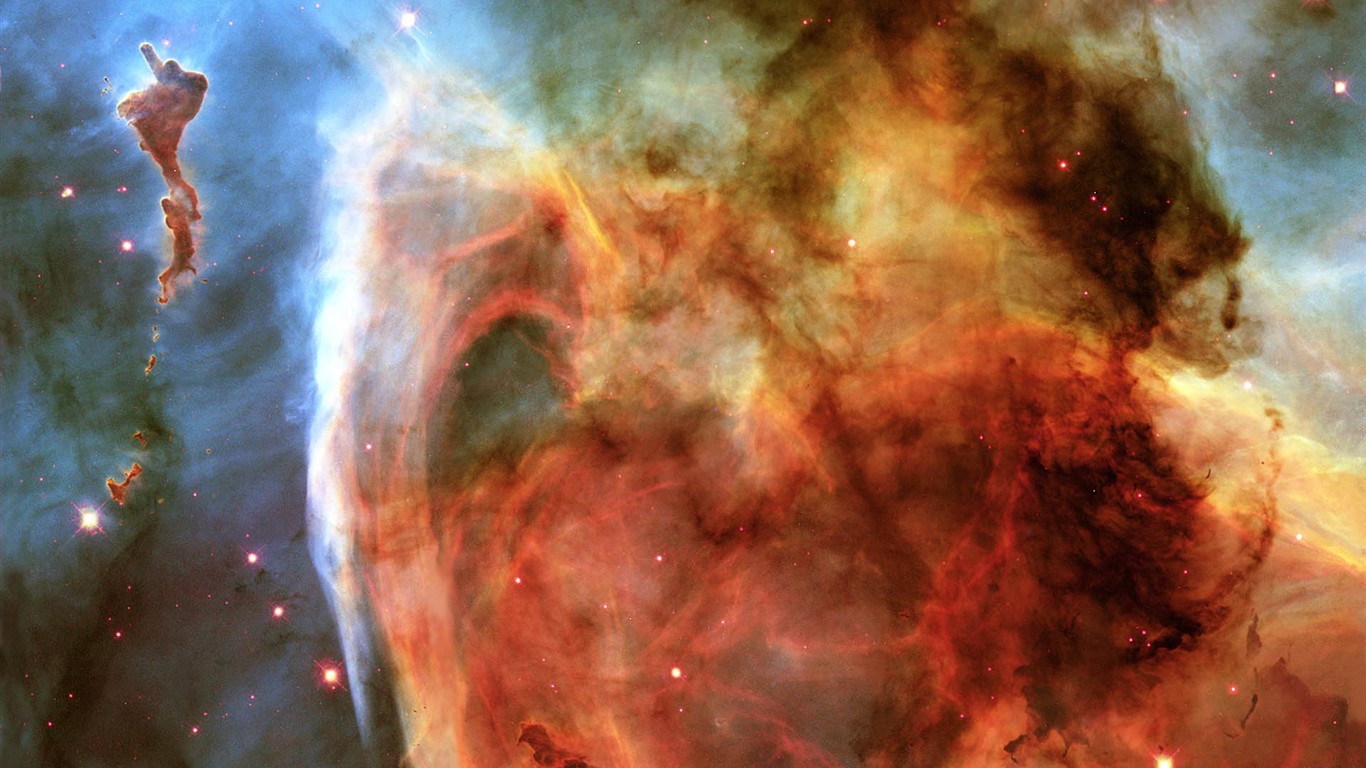 Hubble Star Wallpaper #13 - 1366x768