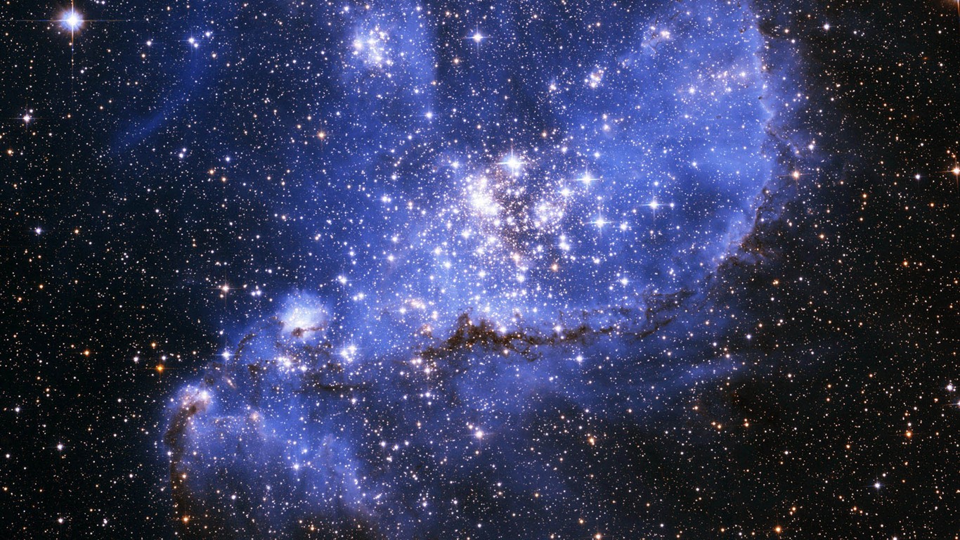 Хаббл Star обои #18 - 1366x768