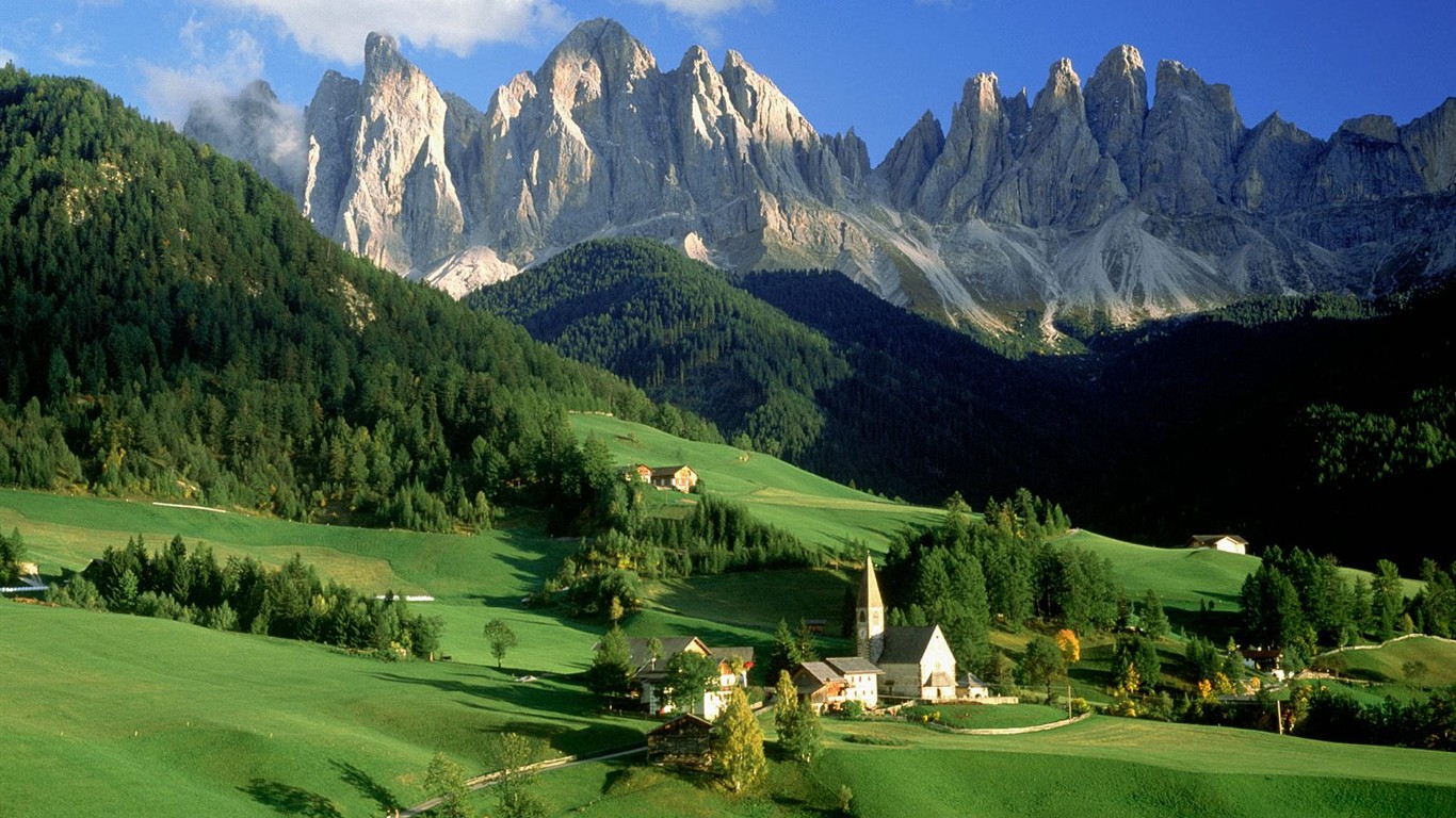 이탈리아의 풍경은 HD 배경 화면 #40 - 1366x768