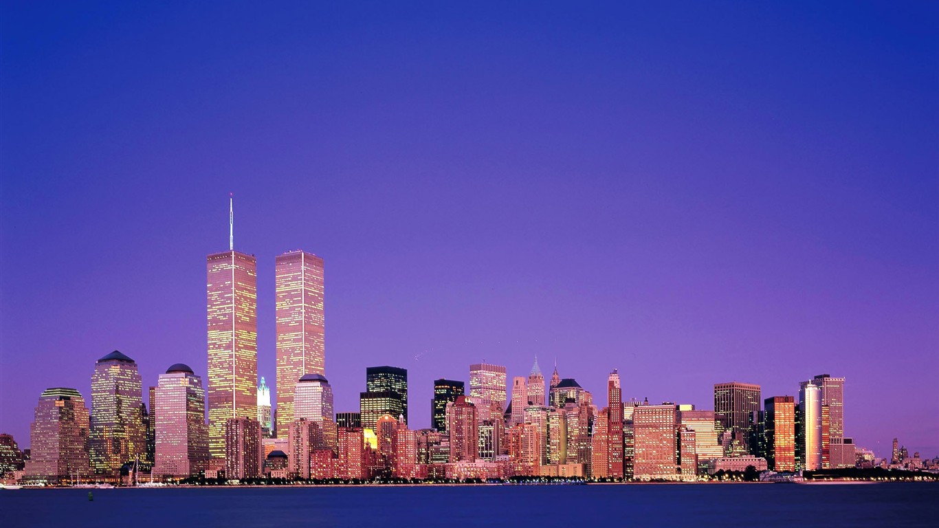 911 Twin Towers Memorial Tapete #18 - 1366x768