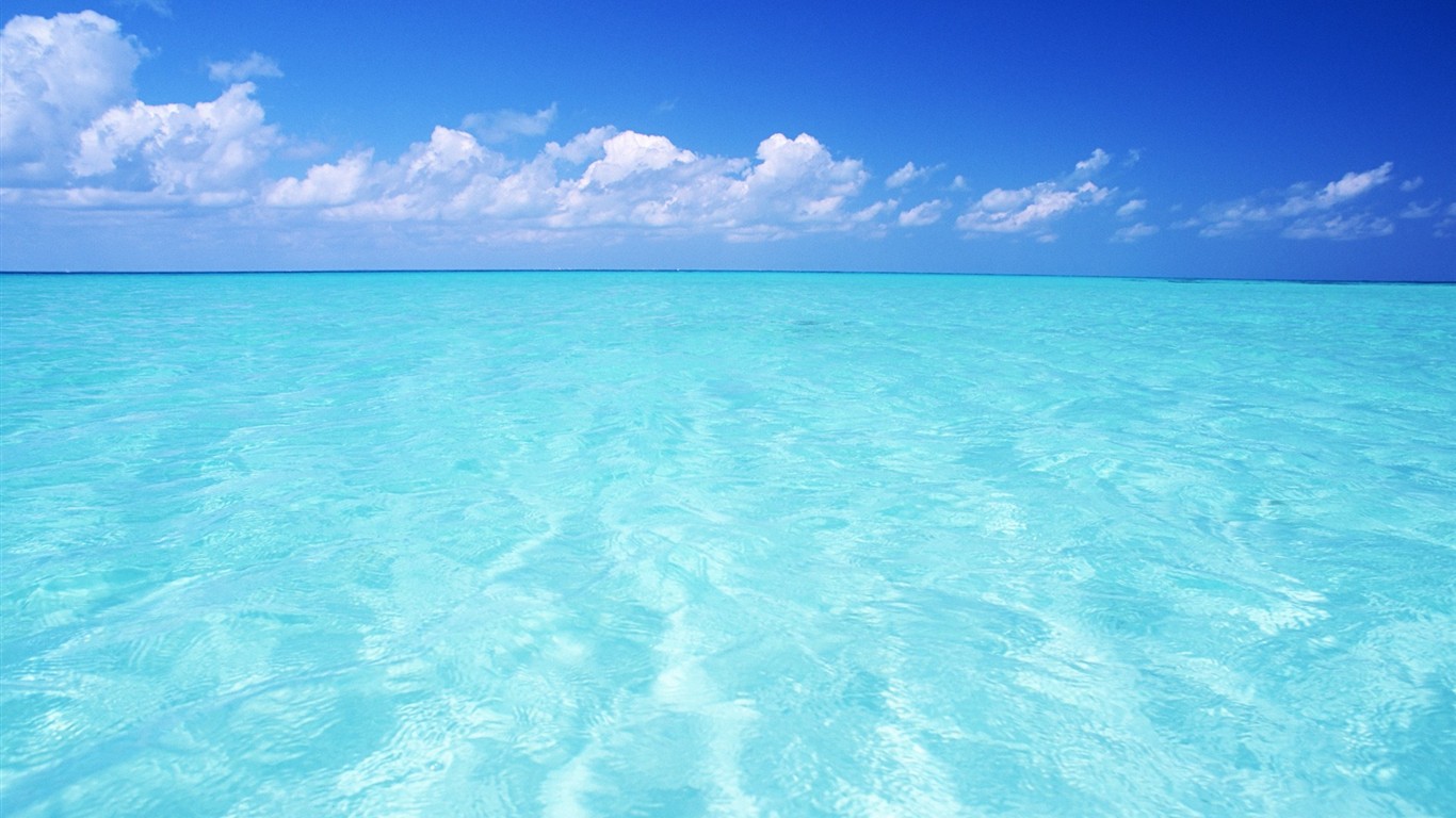 馬爾代夫的水和天 #20 - 1366x768