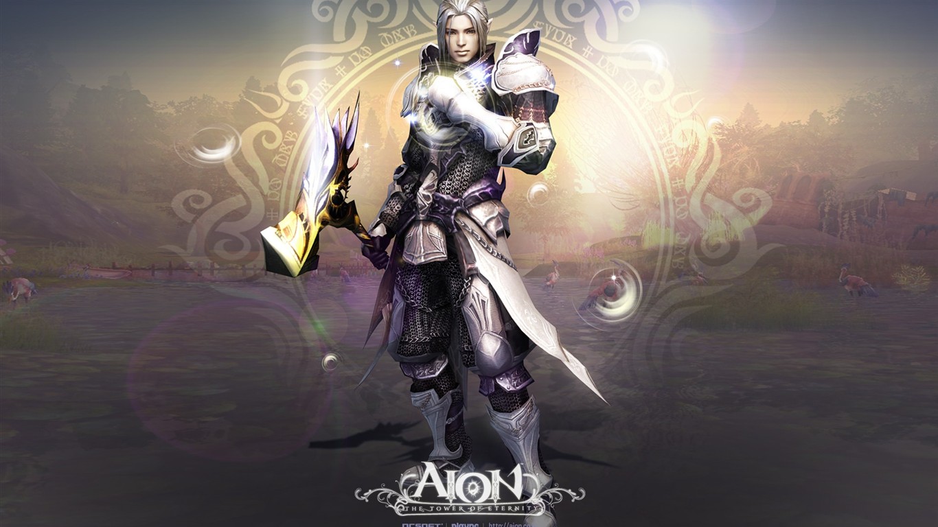 Aion modeling HD gaming wallpapers #4 - 1366x768