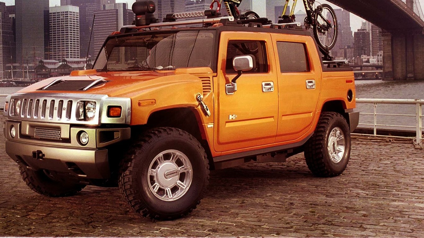 Hummer disco fondo de pantalla (1) #7 - 1366x768