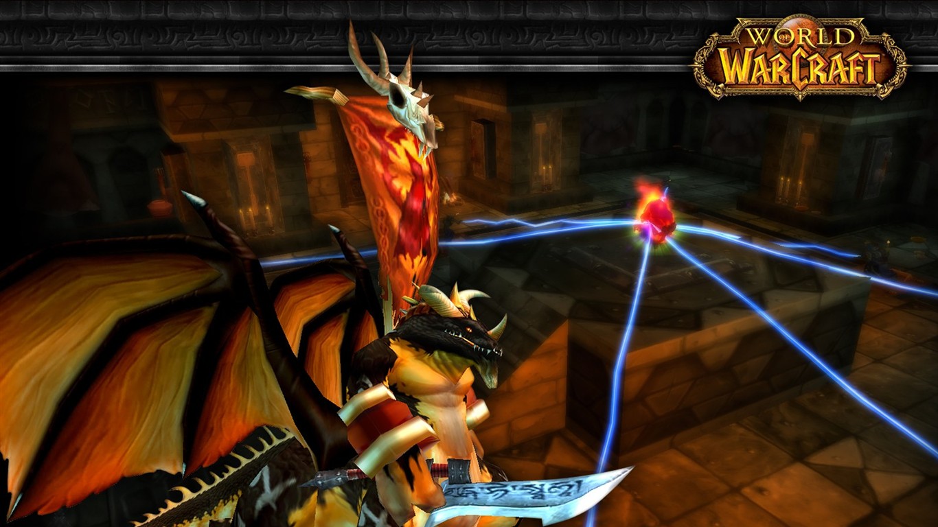 World of Warcraft: fondo de pantalla oficial de The Burning Crusade (1) #8 - 1366x768