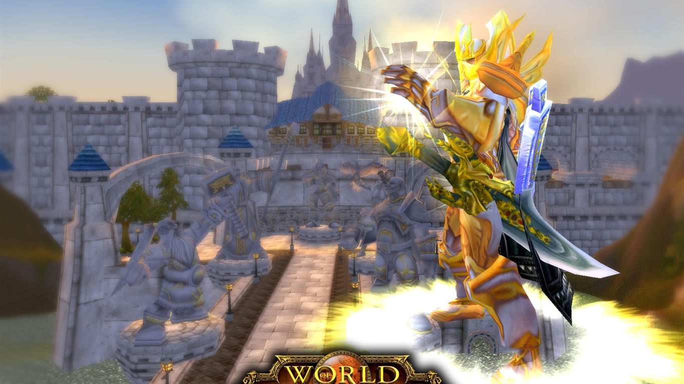 World of Warcraft: Fond d'écran officiel de Burning Crusade (1) #15 - 1366x768