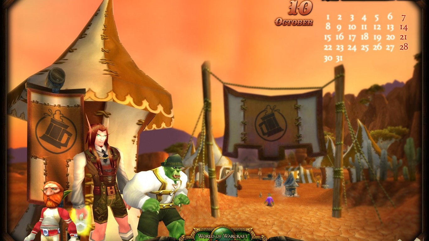 World of Warcraft: fondo de pantalla oficial de The Burning Crusade (1) #31 - 1366x768
